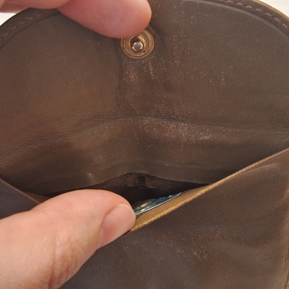 Brown Valentino Monogram Bifold Wallet - Picture 8 of 9
